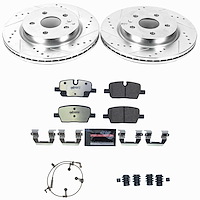 K9300-36 Z36 Truck & SUV Carbon-Fiber Ceramic Brake Pad & Drilled & Slotted Rotor Kit