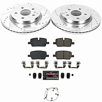 K9300 Z23 Daily Driver Carbon-Fiber Ceramic Brake Pad & Drilled & Slotted Rotor Kit