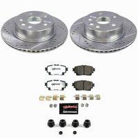 Z36 Truck and SUV Carbon-Fiber Ceramic Brake Pad and Drilled & Slotted Rotor Kit for 2023-2025 Lexus RC350