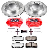 Z36 Truck and SUV Ceramic Brake Pad, Drilled & Slotted Rotor, and Caliper Kit for 1995-2002 Toyota 4Runner