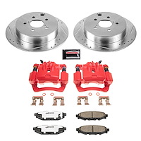 KC6107-26 Z26 Extreme Street Warrior Front Brake Kit w/Calipers Fits Select 2012-2022 Subaru Models