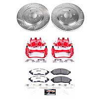 Z36 Extreme Performance Truck And Tow 1-Click Front Brake Kit w/Calipers for Late Model Nissan Frontier