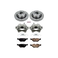Direct OE Stock Replacement Low-Dust Ceramic Brake Pad, Rotor and Caliper Kit for 2003-2008 BMW Z4