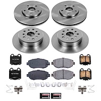 Autospecialty By Power Stop 1-Click Daily Driver Brake Kits