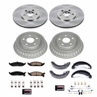 Autospecialty OE Stock Replacement 1-Click Daily Driver Brake Kit