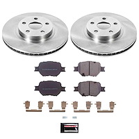 Autospecialty OE Stock Replacement 1-Click Daily Driver Brake Kit