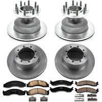 Z17 OE Stock Replacement Low-Dust Ceramic Brake Pad and Rotor Kit for your vehicle