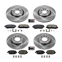 DAILY DRIVER BRAKE KIT Front & Rear 2014-2016 JEEP CHEROKEE/