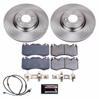 Z17 OE Stock Replacement Low-Dust Ceramic Brake Pad and Rotor Kit for 2010-2013 Land Rover Range Rover Sport