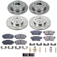Autospecialty By Power Stop 1-Click Daily Driver Brake Kits