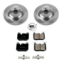 Z17 OE Stock Replacement Low-Dust Ceramic Brake Pad and Rotor Kit for 2013-2018 Land Rover Range Rover Sport/Range Rover