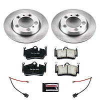 Z17 OE Stock Replacement Low-Dust Ceramic Brake Pad and Rotor Kit for 2013-2021 Porsche Boxster/718 Boxster/718 Cayman/Cayman