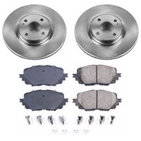 Z17 OE Stock Replacement Low-Dust Ceramic Brake Pad and Rotor Kit for 2016-2025 Mazda MX-5 Miata