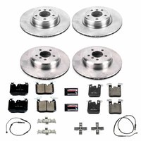 Z17 OE Stock Replacement Low-Dust Ceramic Brake Pad and Rotor Kit for 2013-2020 BMW 430i/328i/330i/320i xDrive/428i/428i xDrive