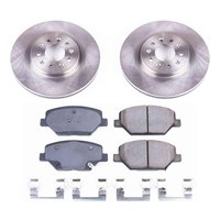 Z17 OE Stock Replacement Low-Dust Ceramic Brake Pad and Rotor Kit for 2016-2020 Buick Envision/LaCrosse/Regal TourX