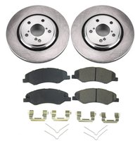 OE Stock Replacement Low-Dust Ceramic Brake Pad and Rotor Kit for 2018-2025 Honda Odyssey