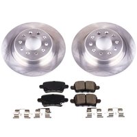 Z17 OE Stock Replacement Low-Dust Ceramic Brake Pad and Rotor Kit for 2019 Buick LaCrosse