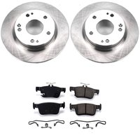 Z17 OE Stock Replacement Low-Dust Ceramic Brake Pad and Rotor Kit for 2016-2025 Honda Civic