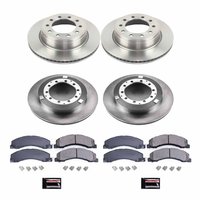 Z17 OE Stock Replacement Low-Dust Ceramic Brake Pad and Rotor Kit for your vehicle