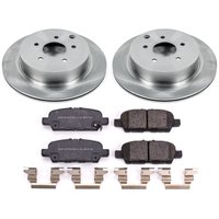 Z17 OE Stock Replacement Low-Dust Ceramic Brake Pad and Rotor Kit for 2010-2024 INFINITI FX37/Q50/QX60/QX70/Q60/Q70/Q70L/FX35
