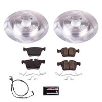 Z17 OE Stock Replacement Low-Dust Ceramic Brake Pad and Rotor Kit for 2018-2019 Land Rover Discovery Sport