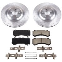 Z17 OE Stock Replacement Low-Dust Ceramic Brake Pad and Rotor Kit for 2015-2020 Dodge Challenger/Charger