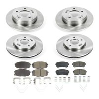 Z17 OE Stock Replacement Low-Dust Ceramic Brake Pad and Rotor Kit for 2021-2025 Kia Seltos