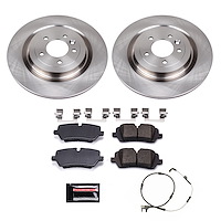 OE Stock Replacement Low-Dust Ceramic Brake Pad and Rotor Kit for 2018-2022 Land Rover Range Rover Sport