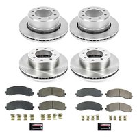 OE Stock Replacement Low-Dust Ceramic Brake Pad and Rotor Kit for 2019-2025 Ram 2500