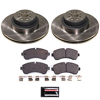 KOE9082 OE Stock Replacement Low-Dust Ceramic Brake Pad & Rotor Kit