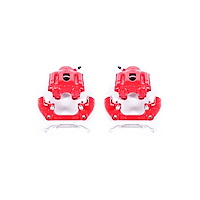 Performance Front Brake Calipers Powder Coated Red Pair