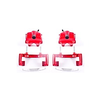 Performance Front Brake Calipers Powder Coated Red Pair
