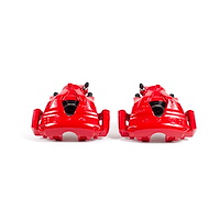Performance Front Brake Calipers Powder Coated Red Pair