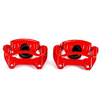 S5270 RED CALIPER PAIR W/BRKT