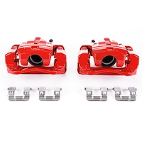 S7092 RED CALIPER PAIR W/BRKT