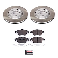 SC4700 Semi-Coated Rotor & Low-Dust Ceramic Brake Pad Kit