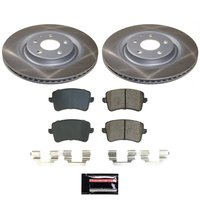 SC5678 Semi-Coated Rotor & Low-Dust Ceramic Brake Pad Kit
