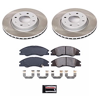 SC5903 Semi-Coated Rotor & Low-Dust Ceramic Brake Pad Kit