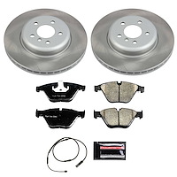 SC6020 Semi-Coated Rotor & Low-Dust Ceramic Brake Pad Kit