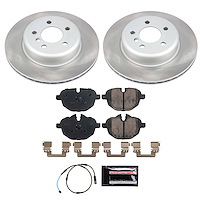 SC6034 Semi-Coated Rotor & Low-Dust Ceramic Brake Pad Kit