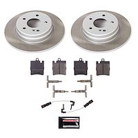 SC621 Semi-Coated Rotor & Low-Dust Ceramic Brake Pad Kit