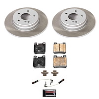 SC624 Semi-Coated Rotor & Low-Dust Ceramic Brake Pad Kit