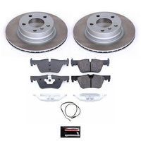 SC6656 Semi-Coated Rotor & Low-Dust Ceramic Brake Pad Kit