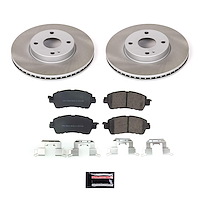 SC7700 Semi-Coated Rotor & Low-Dust Ceramic Brake Pad Kit