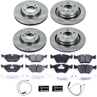 Track Day Spec High-Performance Brake Pad and Rotor Kit for 1998-2002 BMW Z3