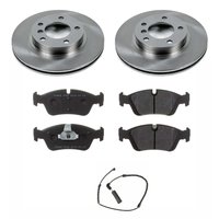 Track Day Spec High-Performance Brake Pad and Rotor Kit for 1999-2005 BMW 323Ci/323i/Z4