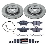 Track Day Spec High-Performance Brake Pad and Rotor Kit for 2010-2015 Jaguar XJ/XK/XF