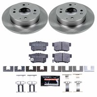 Track Day Spec High-Performance Brake Pad and Rotor Kit for 1997 Acura CL