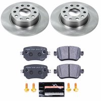 Track Day Spec High-Performance Brake Pad and Rotor Kit for 2015-2022 Volkswagen Golf SportWagen/Golf Alltrack/GTI/Golf/Passat