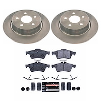 TDSK8176 Track Day Spec High-Performance Brake Pad & Rotor Kit